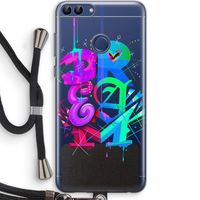 Dream: Huawei P Smart (2018) Transparant Hoesje met koord