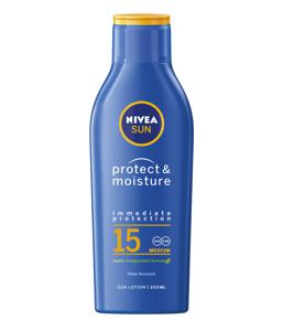 Nivea Protect & Moisture Zonnebrandcrème SPF15 - 200 ml