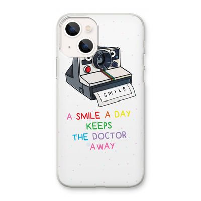 Smile: iPhone 13 mini Transparant Hoesje