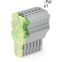 WAGO 2020-107/000-037 Connector, female Groen, Geel, Grijs 25 stuk(s) - thumbnail