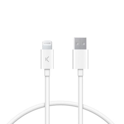 USB-kabel KSIX Wit 1 m