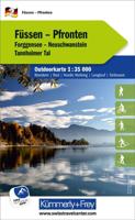 Fietskaart - Wandelkaart 2 Outdoorkarte Füssen / Pfronten | Kümmerly & Frey