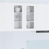 Hangkast met plank Riga Wit 80 x 31 x 80 cm Bewerkt hout Hangkast met plank Riga Wit 80 x 31 x 80 cm Bewerkt hout