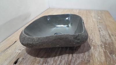 Wasbak riviersteen RVL250309, 52x42x15 cm