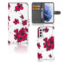 Samsung Galaxy S22 Hoesje Blossom Red