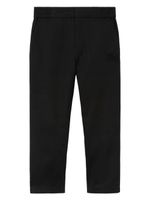 Burberry Kids pantalon en coton à logo EKD - Noir