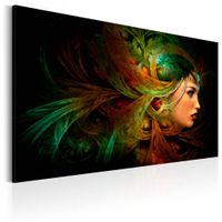 Schilderij - Koningin van het bos, Multikleur, 3 maten, Premium print