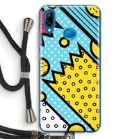Pop Art #1: Huawei P20 Lite Transparant Hoesje met koord
