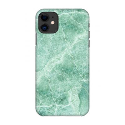 Groen marmer: Volledig geprint iPhone 11 Hoesje