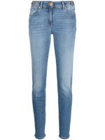 Versace jean skinny à taille basse - Bleu - thumbnail