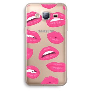 Bite my lip: Samsung Galaxy J3 (2016) Transparant Hoesje