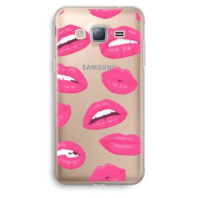 Bite my lip: Samsung Galaxy J3 (2016) Transparant Hoesje