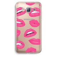 Bite my lip: Samsung Galaxy J3 (2016) Transparant Hoesje