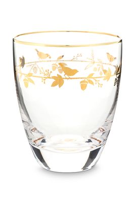 Pip Studio Waterglas Winter Wonderland Goud