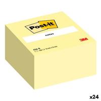 Zelfklevende briefjes Post-it Geel 76 x 76 mm (24 Stuks)