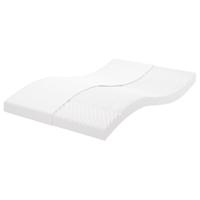 Schuimmatras 7 zones hardheid 20 ILD 140x200 cm wit