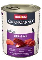ANIMONDA GranCarno Senior Beef and lamb - natvoer voor honden - 800g