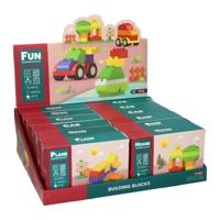 Kleine Blokjes Bouwset - 12st.