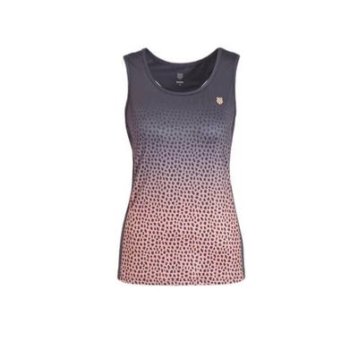 K-Swiss sporttop Hypercourt Advantage donkergrijs/peach