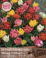Prins Tulp Double early mix 25 bollen