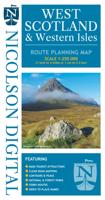 Wegenkaart - landkaart West Scotland & Western Isles | Nicolson