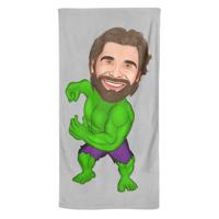 Cartoon Handdoek Hulk - Pillow Buddies