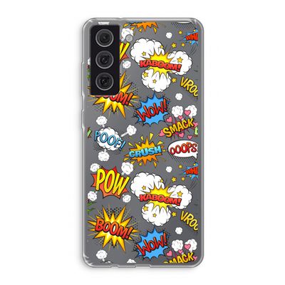 Pow Smack: Samsung Galaxy S21 FE Transparant Hoesje