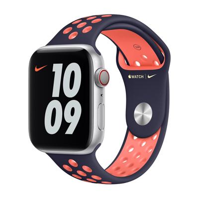 Apple Nike Sport Band Apple Watch 38mm / 40mm / 41mm Blue Black / Bright Mango