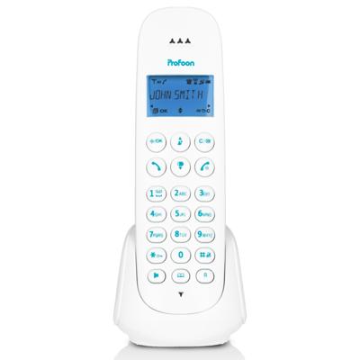 Profoon PDX-300BW - DECT telefoon met 1 handset, blauw