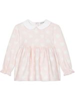 Dolce & Gabbana Kids Tuniek met logoprint - Beige