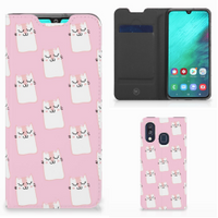 Samsung Galaxy A40 Hoesje maken Sleeping Cats