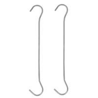 Ophanghaak - dubbele c-haak - metaal - 30 cm - hangdecoratie haak - etalagehaken Ophanghaak - dubbele c-haak - metaal - 30 cm - hangdecoratie haak - etalagehaken