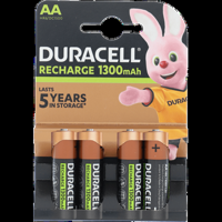 Duracell Rechargeable Batterijen Plus AA 1300mAh bij Jumbo - thumbnail