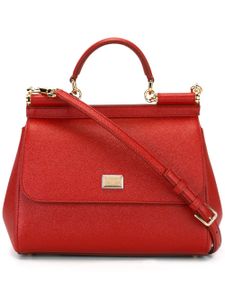 Dolce & Gabbana sac à main Sicily médium - Rouge