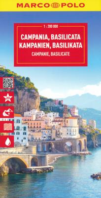 Wegenkaart - landkaart 12 Campanië - Kampanien - Basilicata | Marco Polo Wegenkaart - landkaart 12 Campanië - Kampanien - Basilicata | Marco Polo