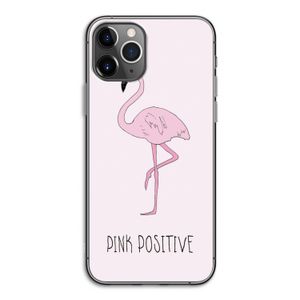 Pink positive: iPhone 11 Pro Transparant Hoesje
