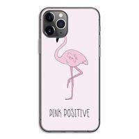 Pink positive: iPhone 11 Pro Transparant Hoesje