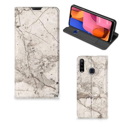 Samsung Galaxy A20s | Standcase | Marmer Beige