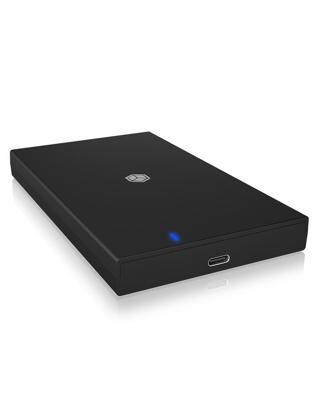 ICY BOX IB-200T-C3 SDD-behuizing Zwart 2.5"