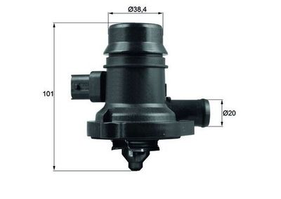 Thermostaat, koelvloeistof TM36103
