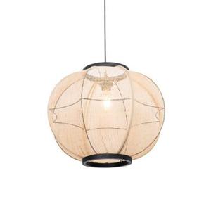 QAZQA Oosterse hanglamp bruin 48 cm - Rob