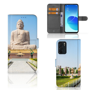 OPPO Reno6 5G Flip Cover Boeddha