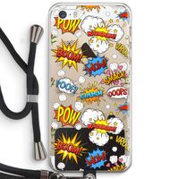 Pow Smack: iPhone 5 / 5S / SE Transparant Hoesje met koord