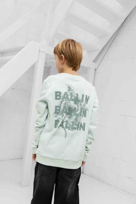 Ballin Amsterdam Botanic Identity Sweater Kids Groen - Maat 128 - Kleur: Groen | Soccerfanshop