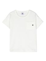 Petit Bateau t-shirt en coton à poche poitrine - Blanc