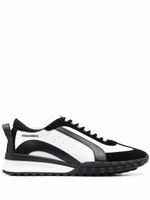 DSQUARED2 baskets Legend bicolores - Blanc - thumbnail