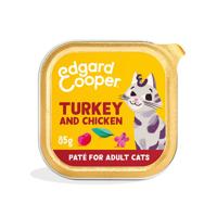 Cat adult pate turkey/chicken 85g - Edgard en cooper