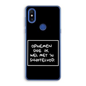 Schotelvod: Xiaomi Mi Mix 3 Transparant Hoesje