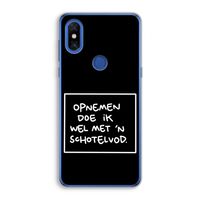 Schotelvod: Xiaomi Mi Mix 3 Transparant Hoesje Schotelvod: Xiaomi Mi Mix 3 Transparant Hoesje