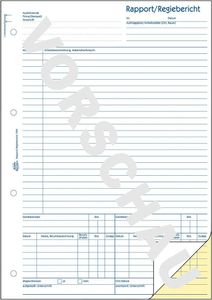 Avery-Zweckform Regierapportformulier 1769 DIN A4 Aantal paginas: 40